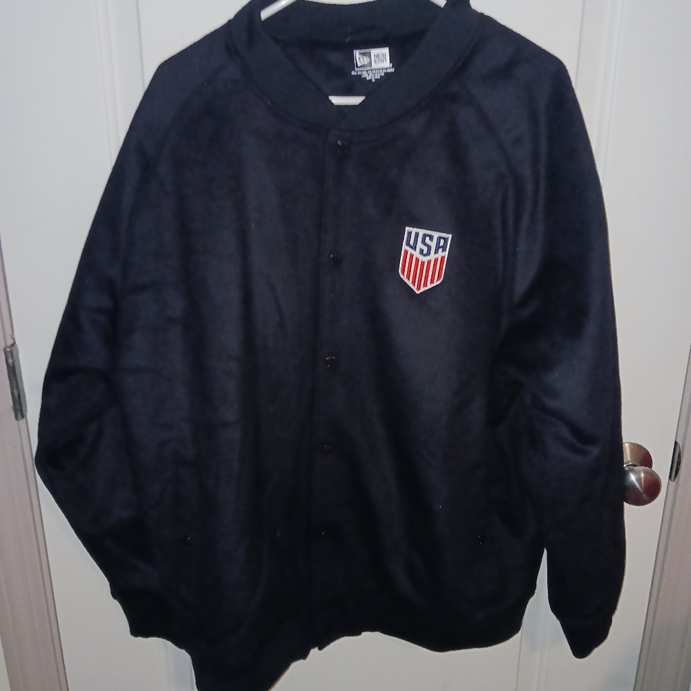 USA Soccer Button Up Jacket